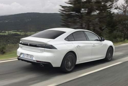 Peugeot 508: Heckansicht