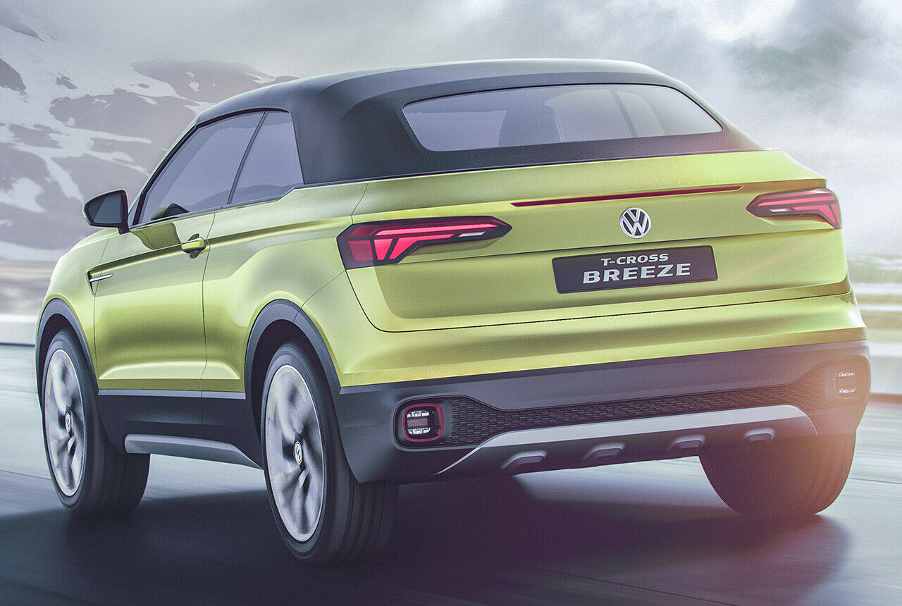 Das SUV-Konzept T-Cross Breeze parkte in Genf. Die Serienversion bekommt ein festes Blechdach