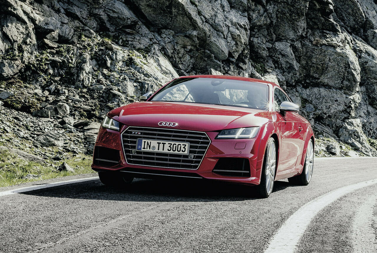 Die farblose Variante für Fahrleistungen wie im Mustang GT ist der Audi TTS mit 310 PS aus einem Vierzylinder-Motor