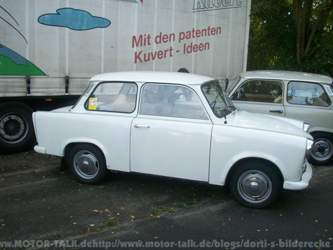 Trabant 601, frühes Exemplar (schmale B-Säule)