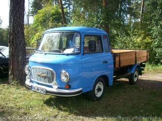 Barkas, B 1000, Pritsche