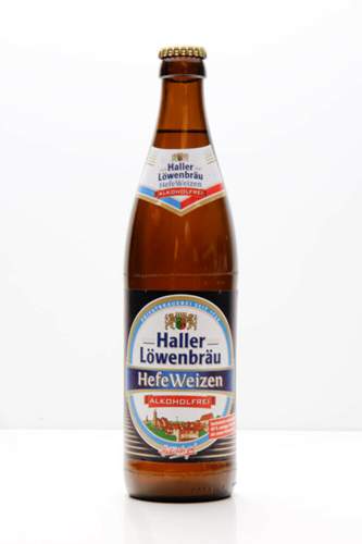 Bier des Tages: Haller Loewenbräu Hefeweizen alkoholfrei