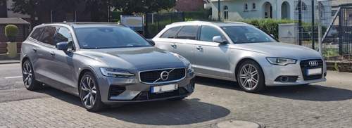A6 Avant 3.0 BiTDI und Volvo V60 PHEV