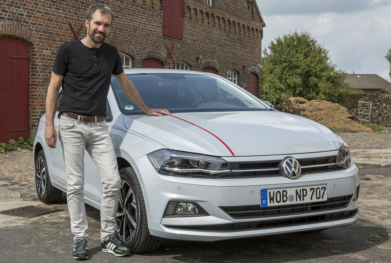 Redakteur Heiko Dilk fährt den VW Polo der 6. Generation