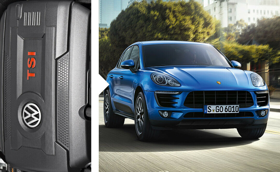 Ein Golf-Motor im Porsche: Der Macan startet in China mit einem 2,0-Liter-Vierzylinder