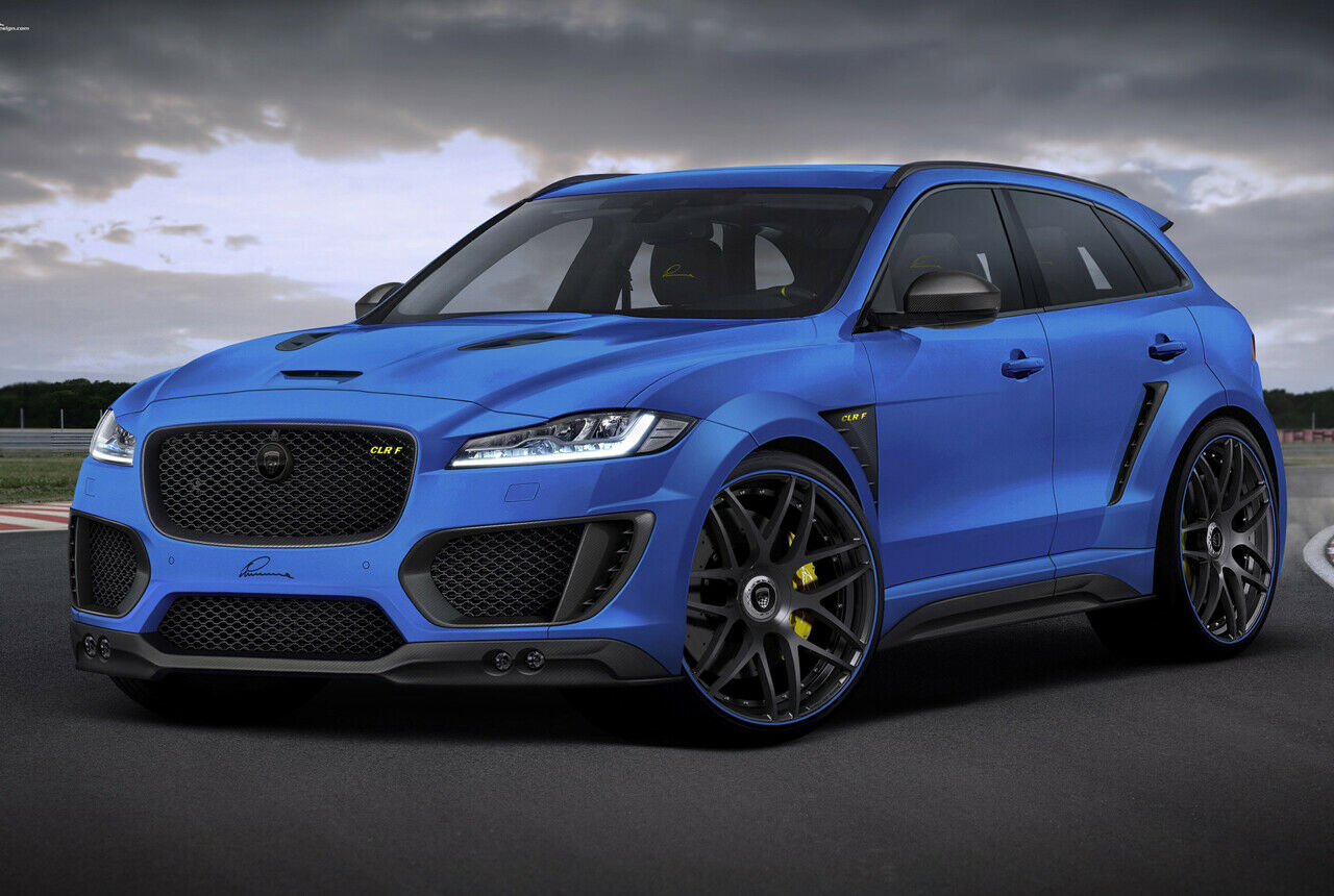 Nach der Überarbeitung von Lumma leistet der V6-Motor im Jaguar F-Pace 100 PS mehr