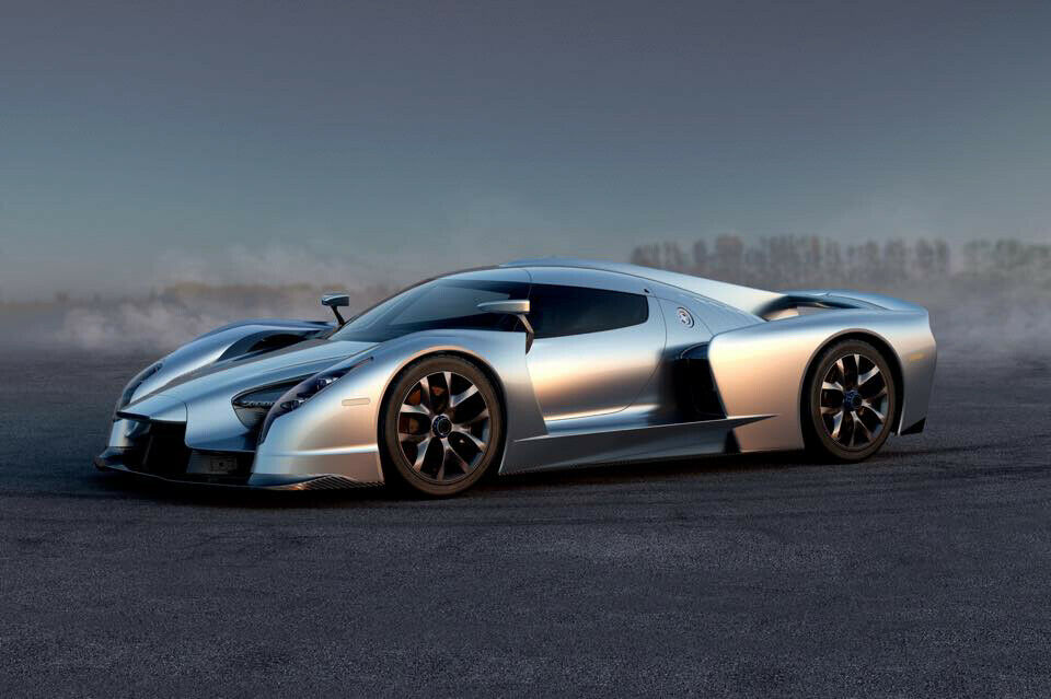Die Carbon-Flunder ist der Nachfolger des P4/5 Competizione, ein Langstrecken-Rennwagen mit Straßenzulassung und Ferrari-Basis