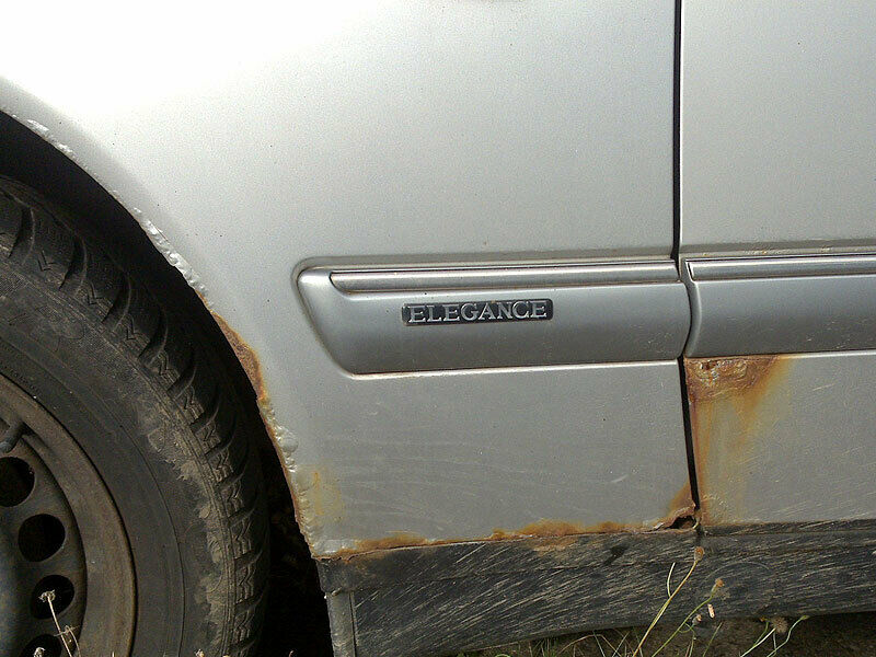Der Rost muss wirklich eine Seuche sein, ...