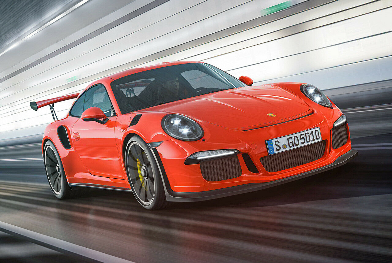 Carbon- und Magnesium-Teile sparen im Vergleich zum normalen 911 GT3 zehn Kilogramm ein