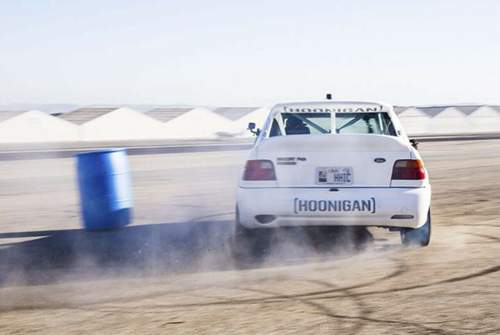 Von 1992 bis 1996 entstanden bei Karmann 7.145 Exemplare des Ford Escort RS Cosworth. Eines ist nun in den Händen von Ken Block
