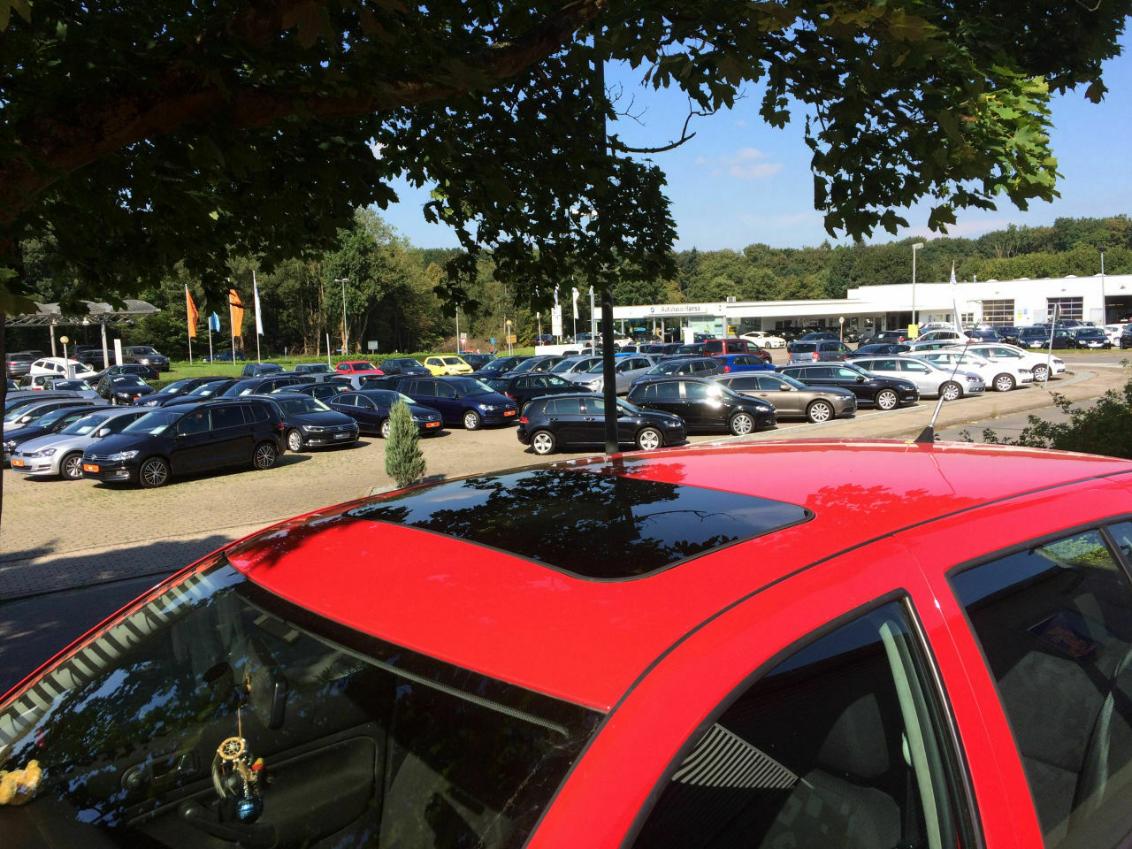 Der Schrottplatz - Spiegelsymmetrisch des Showrooms