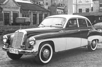 Wartburg-Mercedes von Schwarze aus Görlitz.