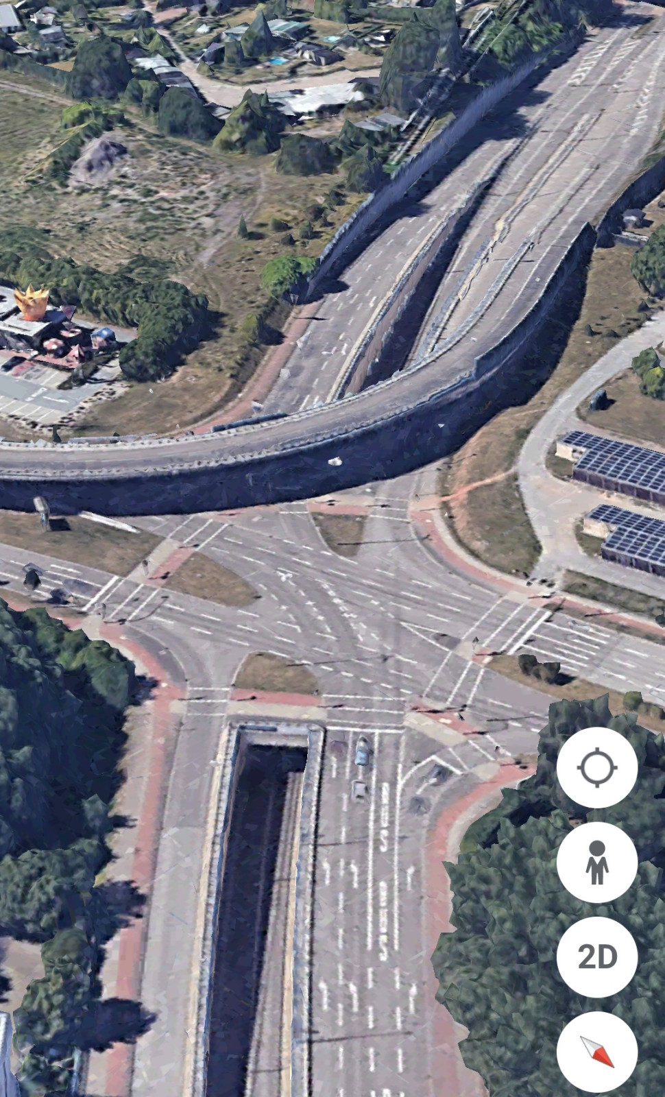 Der Schrottplatz - Spiegelsymmetrisch des Showrooms