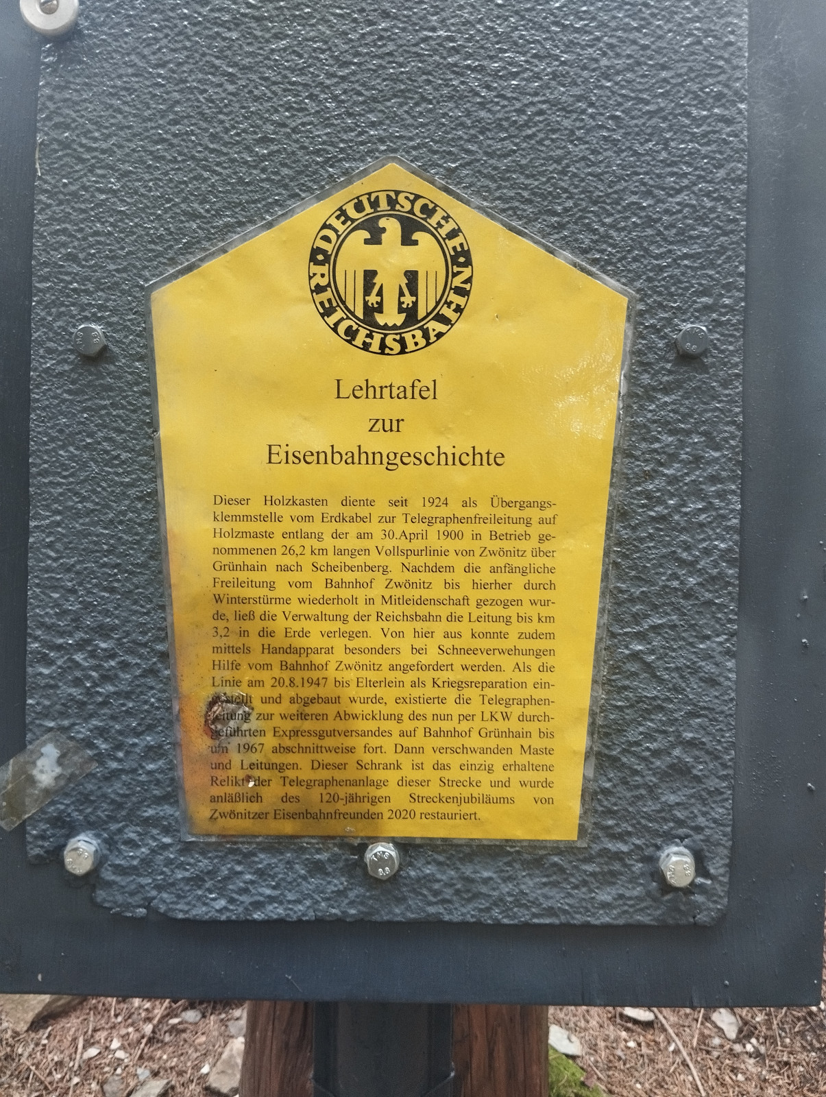 Der Schrottplatz - Spiegelsymmetrisch des Showrooms