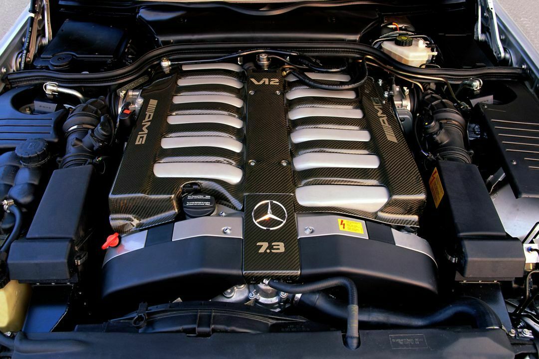 Gigantomanie: Mercedes bot im SL 73 AMG ab 1999 den größten Zwölfzylinder der Nachkriegszeit an