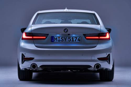Der BMW 3er in der Sport Line Ausstattung, Heckansicht