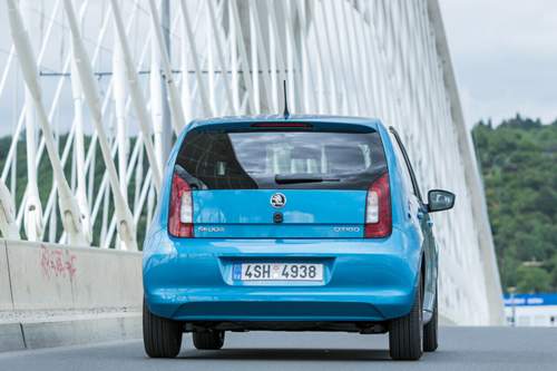 Skoda Citigo Heckansicht: Ab Juli kommt der Citigo für 9.770 Euro zu den Händlern