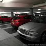 Auto in Liverpool geparkt