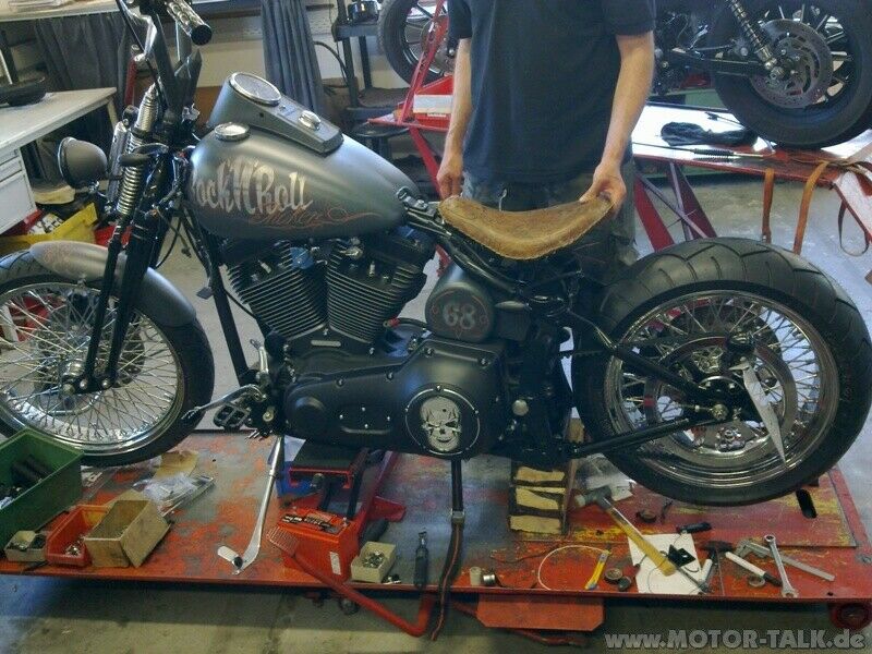 Der springer tread mit bildern von springer harleys