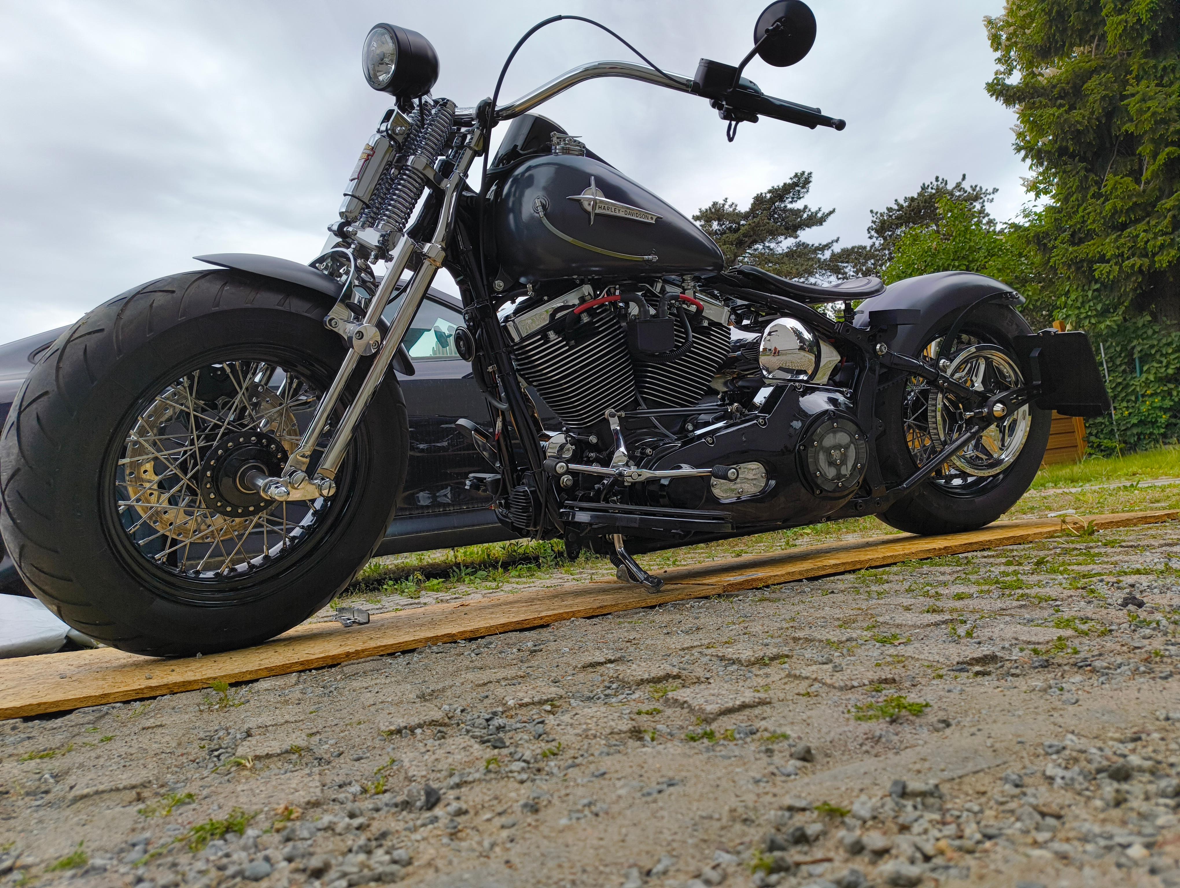 Der springer tread mit bildern von springer harleys