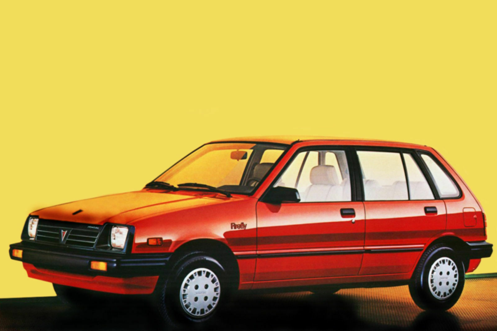 Ein amerikanisches Derivat des Suzuki Swift: Pontiac Firefly