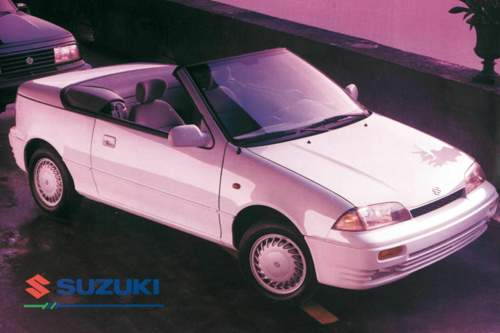 Erfolgreich, als der GTi zu schwach wurde: Suzuki Swift Cabriolet