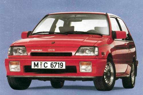 Ab 1987 baute Suzuki den Swift als GTI