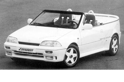 Kleinserie: Suzuki Swift Speedster, umgebaut von Treser