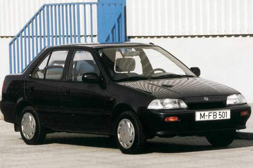 Erfolglos in Europa: Suzuki Swift Stufenheck ab 1990