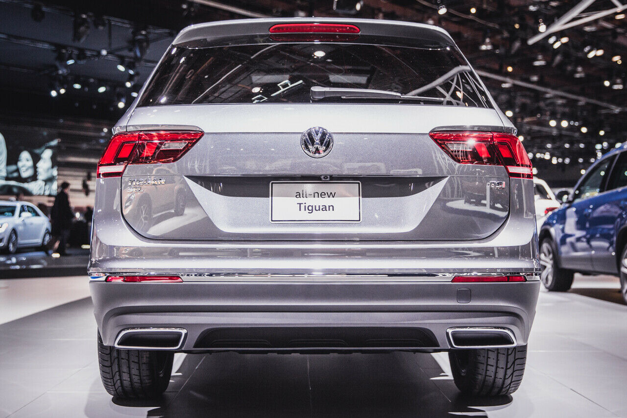 Der Kofferraum des Tiguan Allspace wird 115 Liter größer