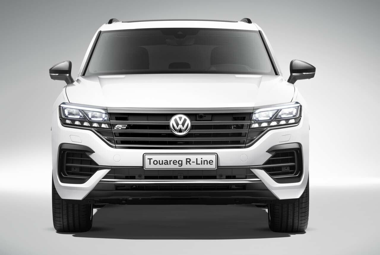 LED-Licht gibt es im Touareg serienmäßig. Optional können die Scheinwerfer bestimmte Objekte markieren