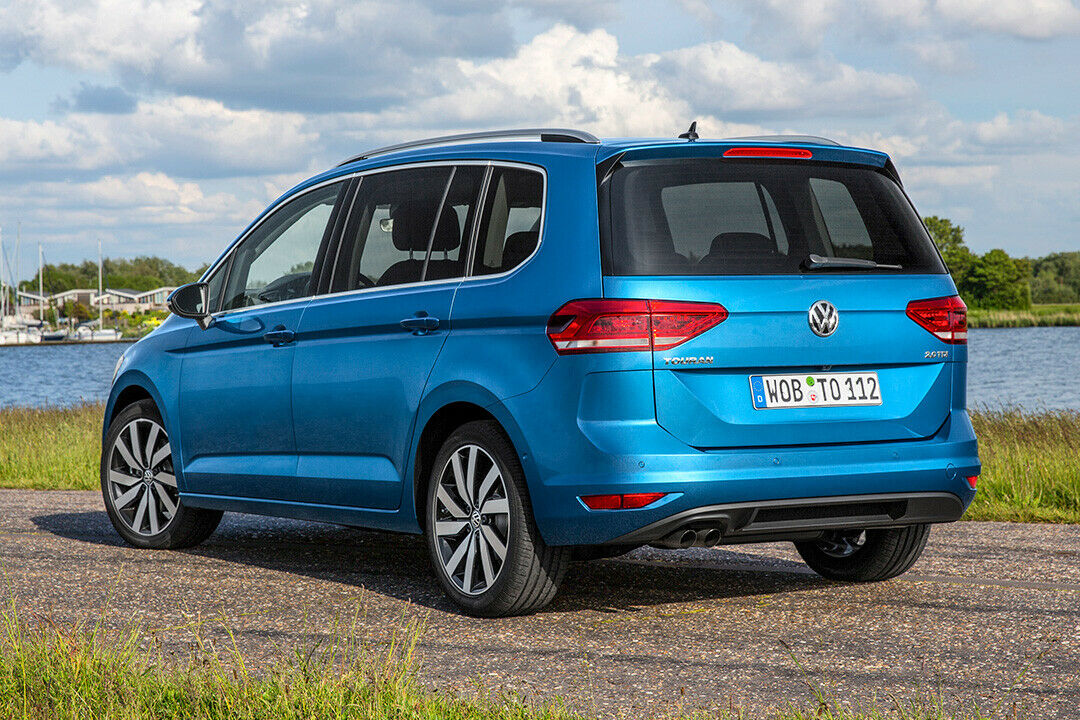 VW Touran 2015: Heckansicht
