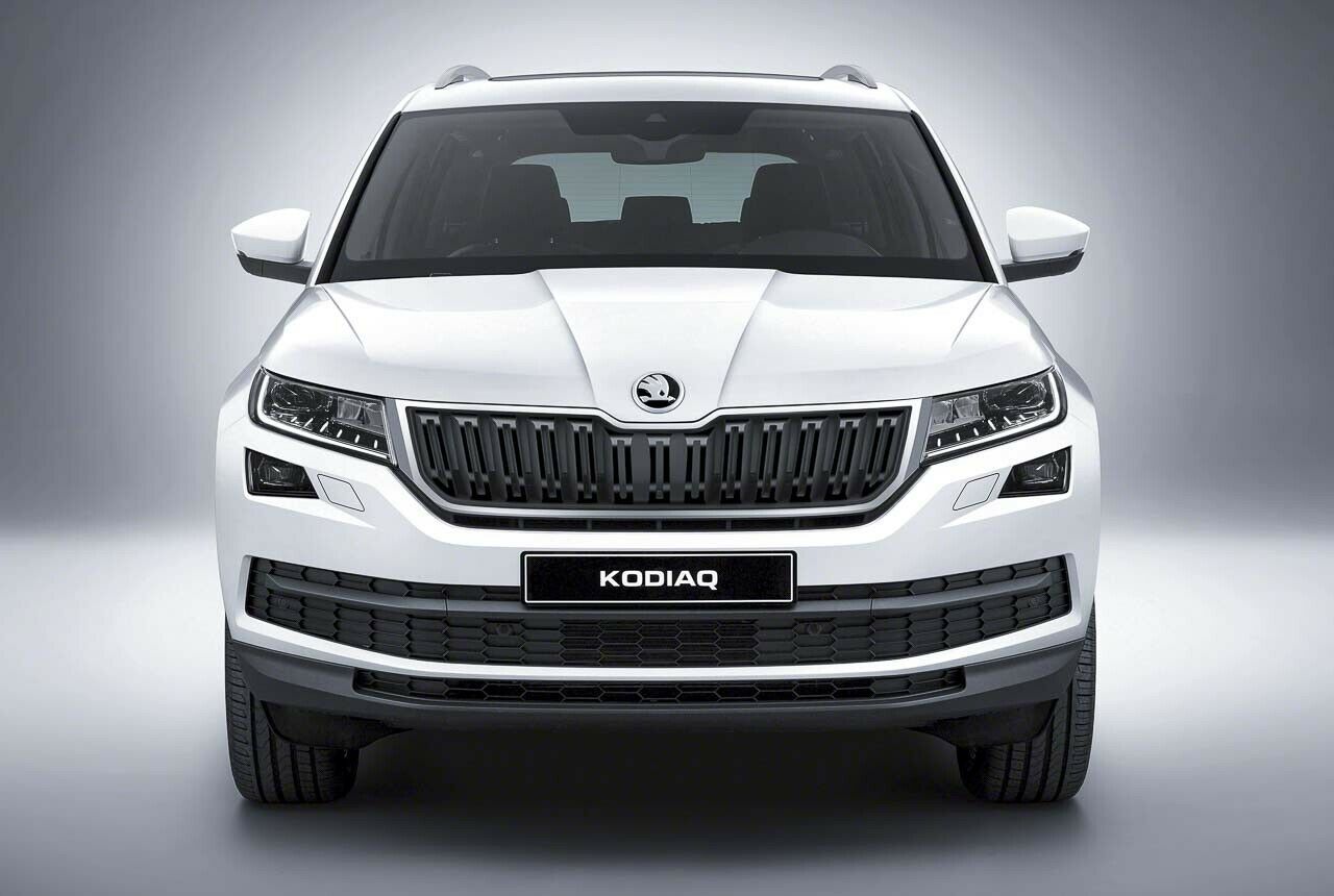 Nah an der Studie: Das Gesicht des Skoda Kodiaq