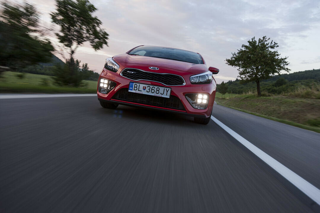 Schade: Das Fahrwerk der GT-Line des Kia Ceed wirkt eher holprig als sportlich