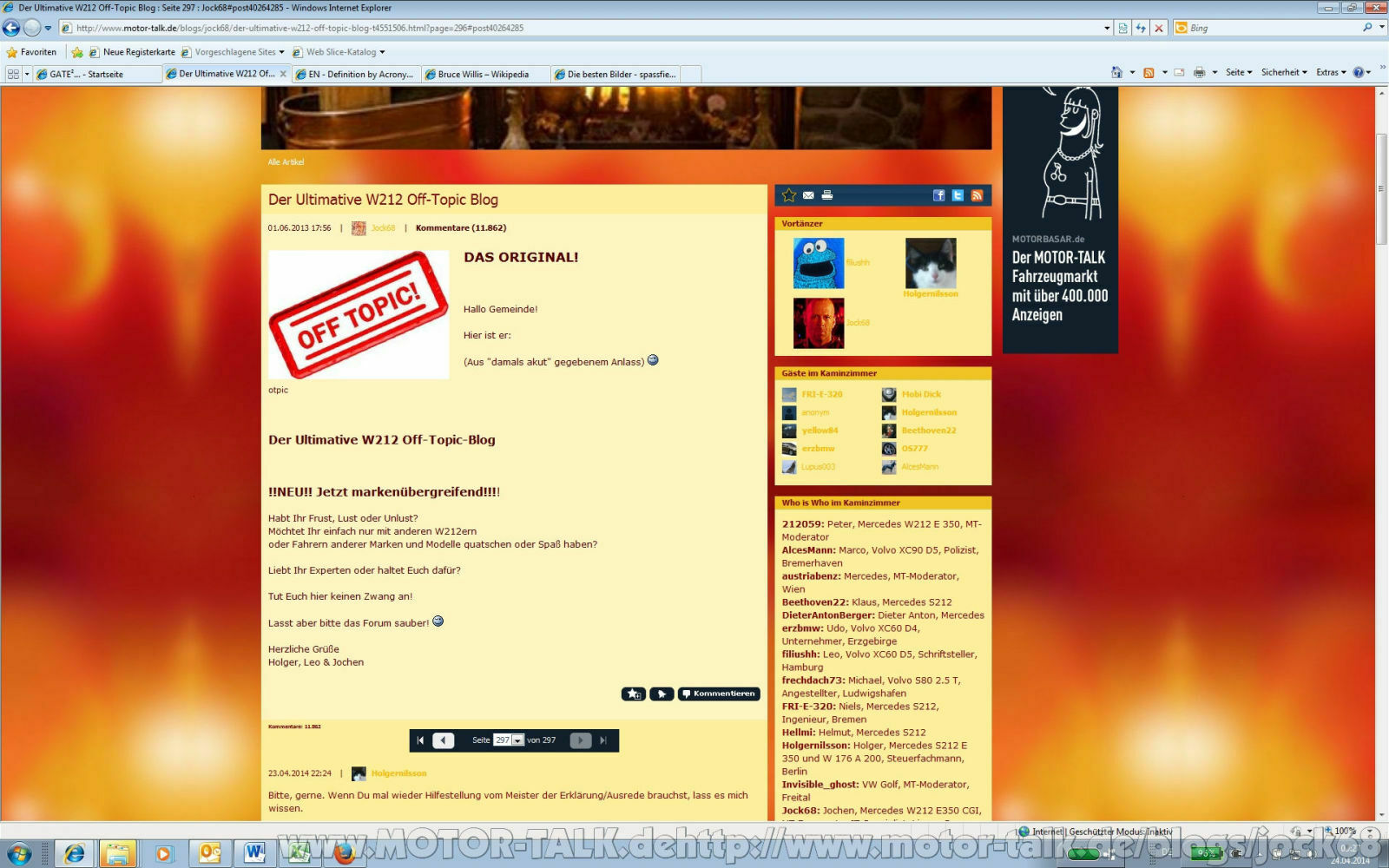 Der ultimative Off-Topic-Blog