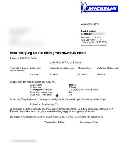 Michelin-alpin