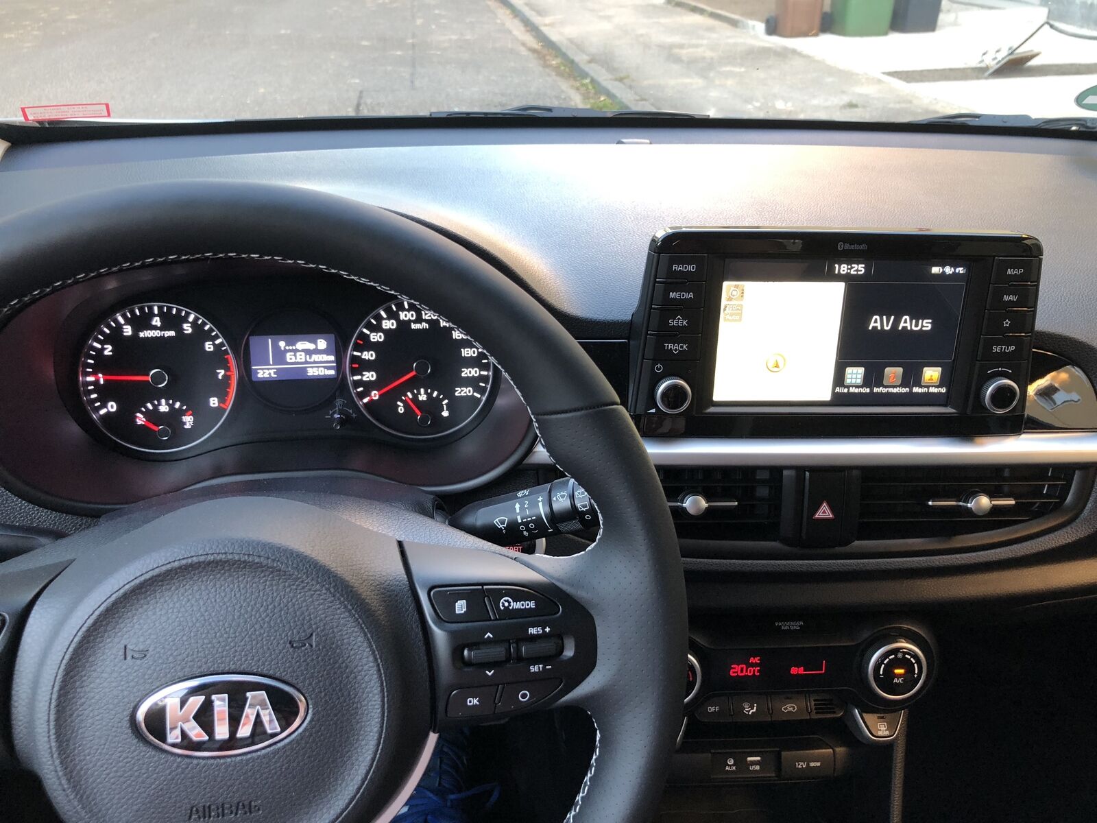 Der Up das einzige Auto auf dem Markt ohne Navigationssystem?