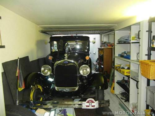 Die Garage ist voll
