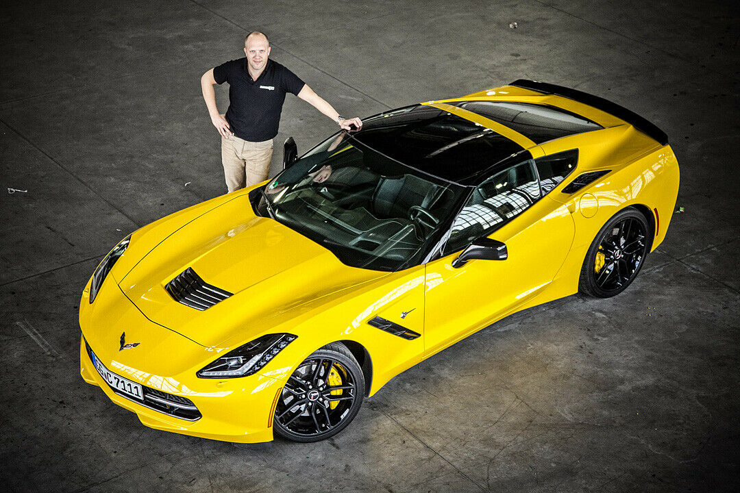 MOTOR-TALK-Reporter Fabian Hoberg durfte mit der neuen Vette fahren