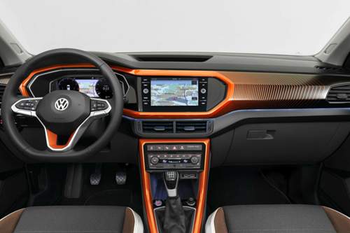 VW T-Cross in Top-Ausstattung mit Navi und Virtual Cockpit