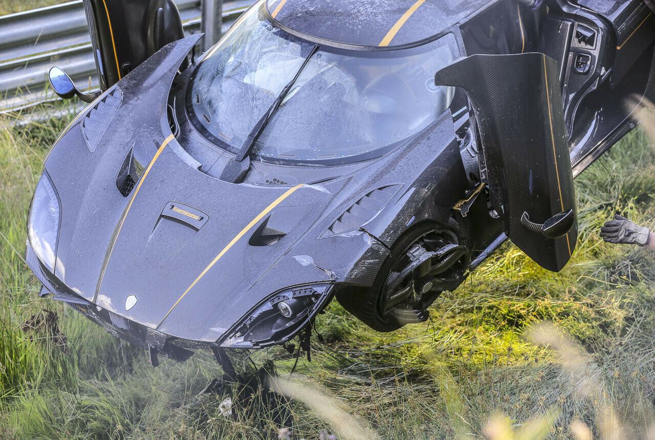Koeniegsegg One:1 - Unfall auf der Nordschleife