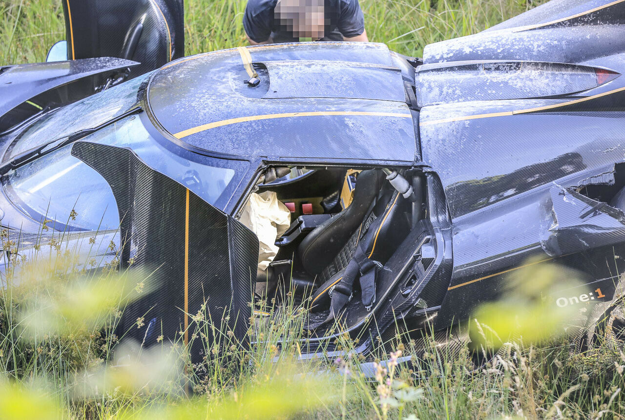 Koeniegsegg One:1 - Unfall auf der Nordschleife