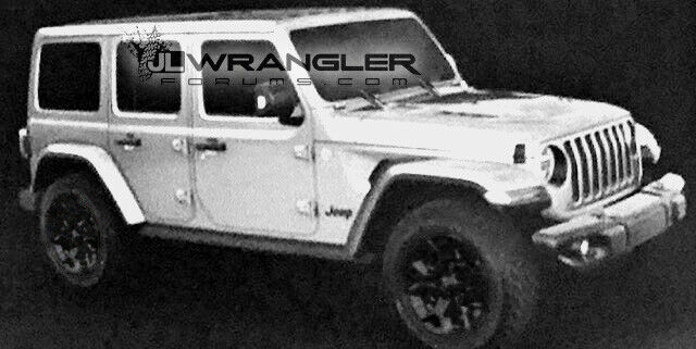 Der Wrangler JL bekommt neue Falze, größere Fenster und überarbeitete Lampen