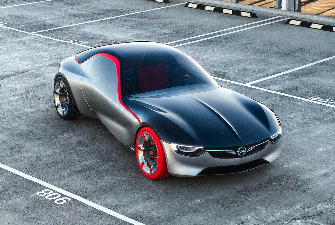 Opel GT Concept: Das Messestück soll weniger als 1.000 Kilo wiegen. Ein Dreizylinder-Turbo sorgt fürtheoretisch ansprechende Fahrleistungen