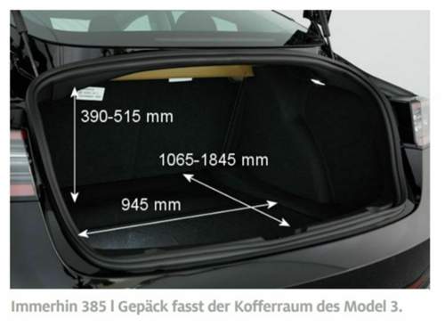 Adac model 3 kofferraum