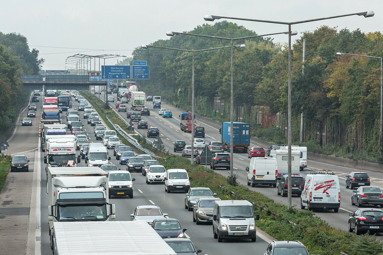 Im Jahr 2015 gab es auf deutschen Autobahnen so viele Staus wie noch nie
