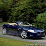 Jaguar Cabrio mit Stoffdach
