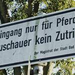 Der Amtsschimmel hatte wieder Ausgang..?