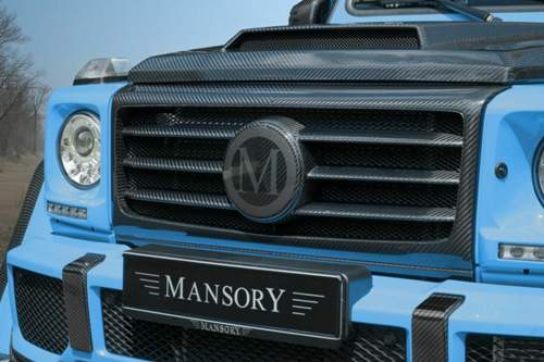Mansory: Tuning für Mercedes G500 4x4²: Nett verzierter Grill