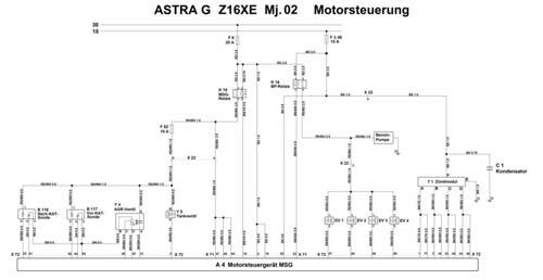 Motorsteuerung Z16XE